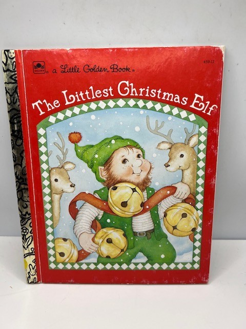 The Littlest Christmas Elf (Little Golden Book) 1987 VGC