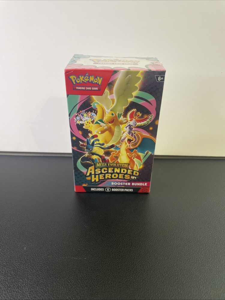 Pokemon TCG- Mega Evolution Ascended Heroes Booster Bundle NEW SEALED