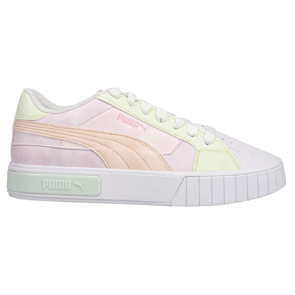 PUMA Cali Star Tie Dye Lace Up  Womens Purple, White Sneakers Casual Shoes 38367