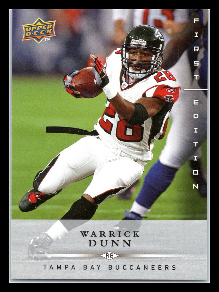 2008 Upper Deck First Edition #7 Warrick Dunn Tampa Bay Buccaneers