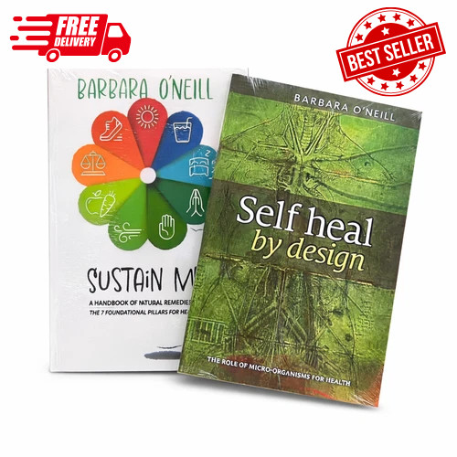 Two Books Sustain me and Self Heal by Barbara O neil buy one get one free