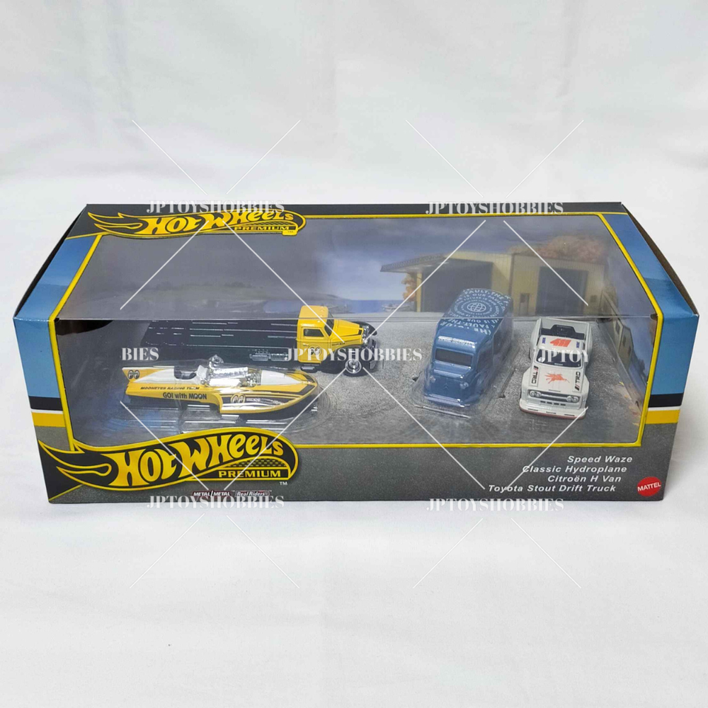 Hot Wheels Premium Collector Set Motorhead Madness, Toyota, Speed waze