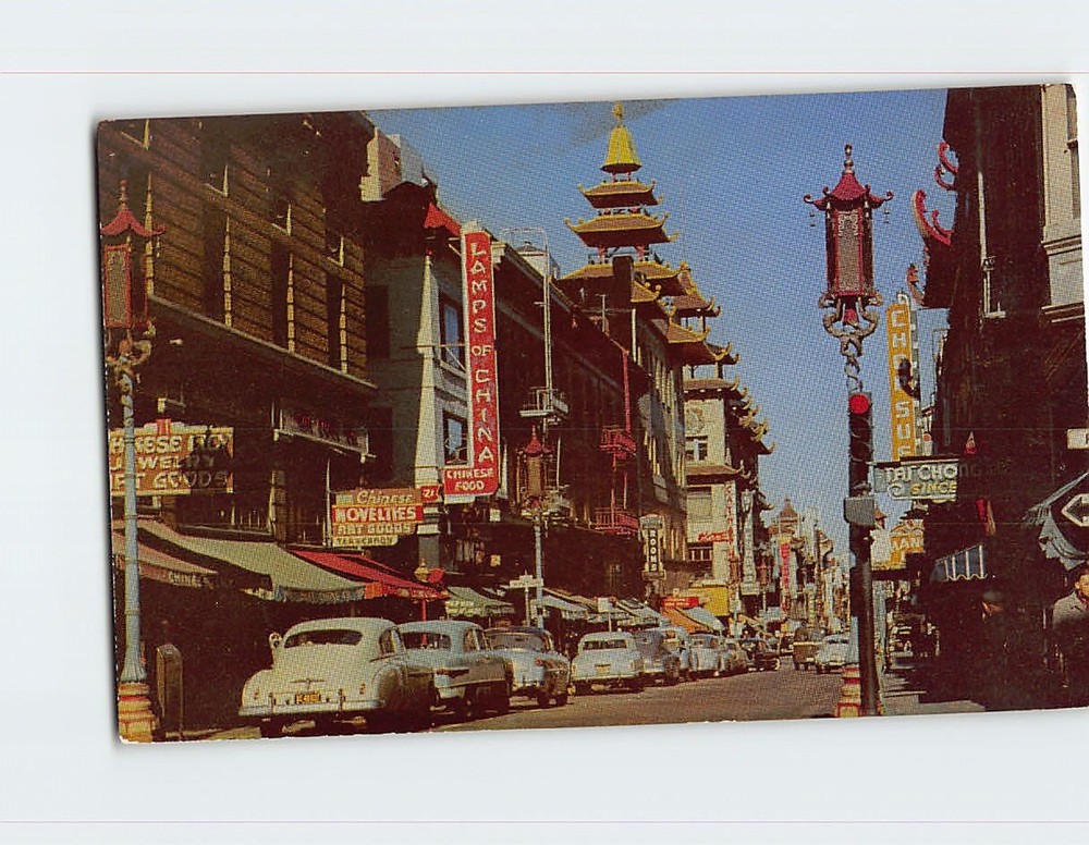 Postcard San Francisco Chinatown California