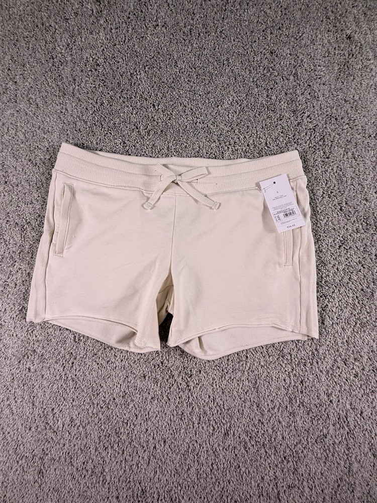 Drapey Knit Maternity Shorts Isabel Maternity by Ingrid & Isabel White Small