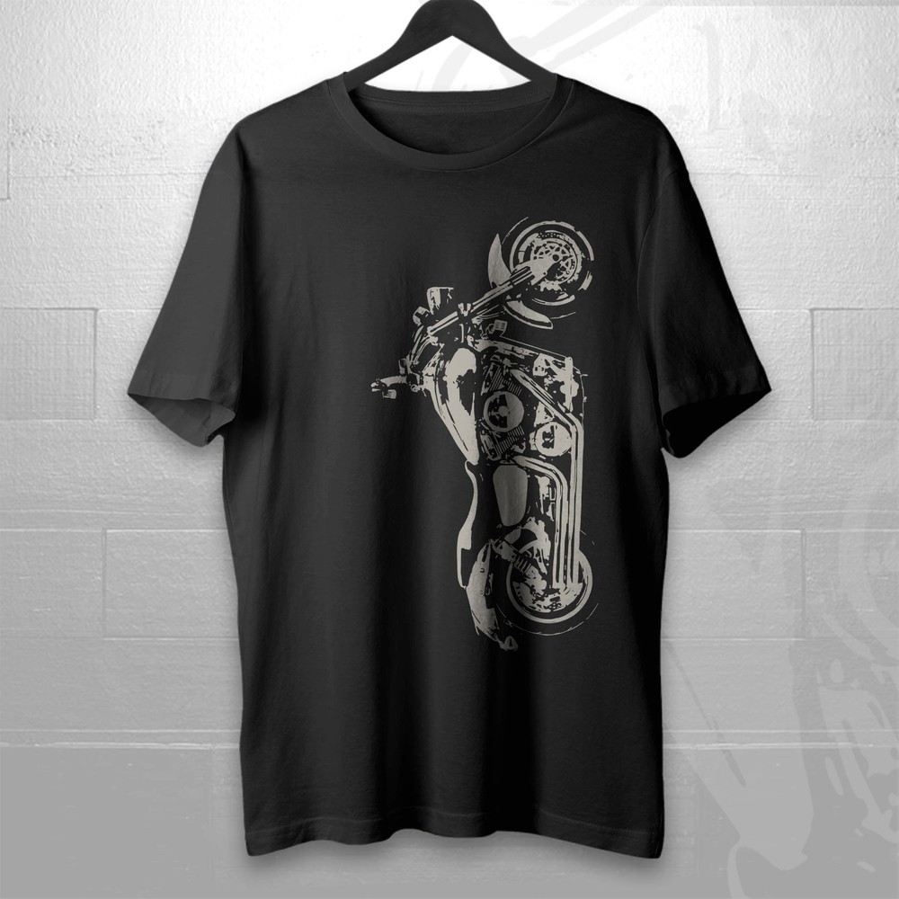 Kawasaki VN1500 Mean Streak 2002-2003 T-shirts for fans, Motorcycle Tee