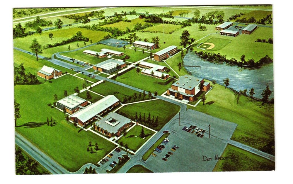 Grand Rapids Baptist College and Seminary Grand Rapids MI VTG postcard Unp