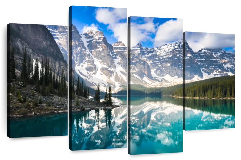 Mountain Reflection Wall Art