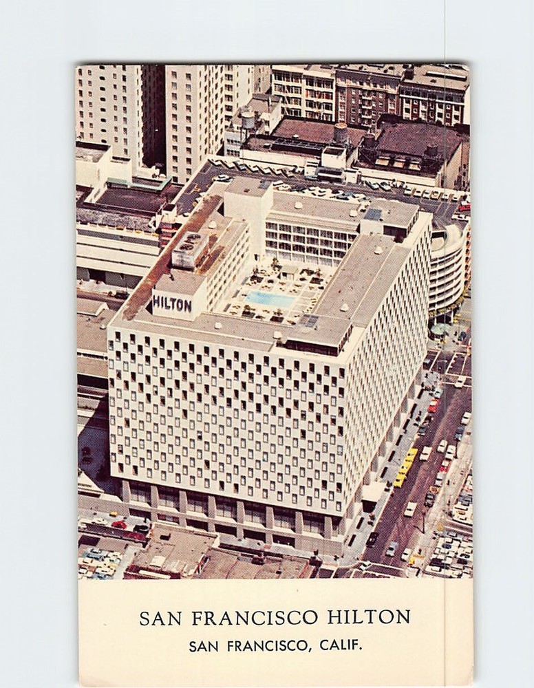 Postcard San Francisco Hilton San Francisco California USA