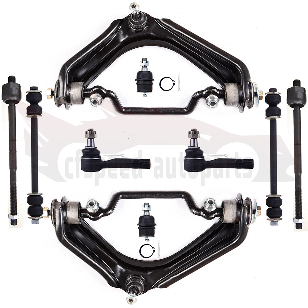 10PCS Front Control Arms Tie Rod Ends Ball Joints For Ford Explorer 2WD 2002-05