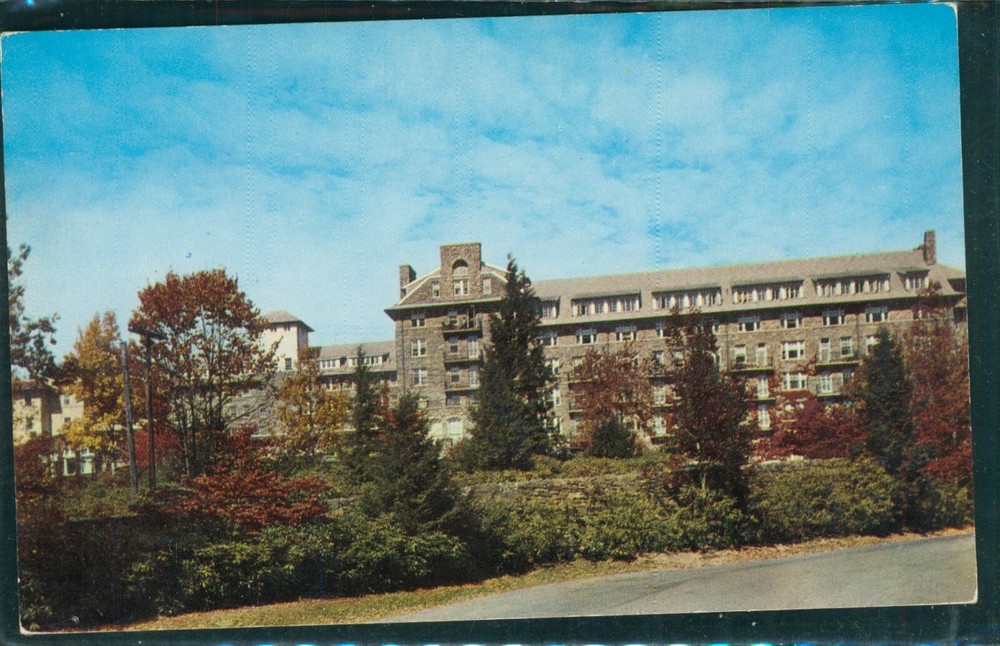East Wing The Inn Pocono Mountains Buck Hill Falls Pennsylvania PA Postcard