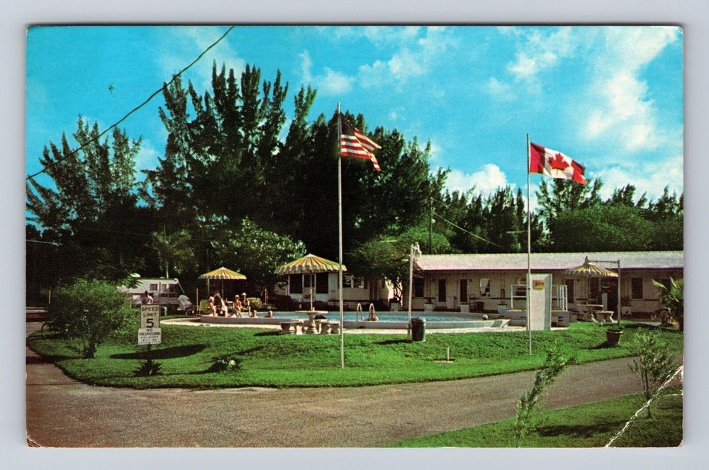 Naranja FL-Florida, Isla G Mobile Home, Travel Trailer Park Vintage Postcard
