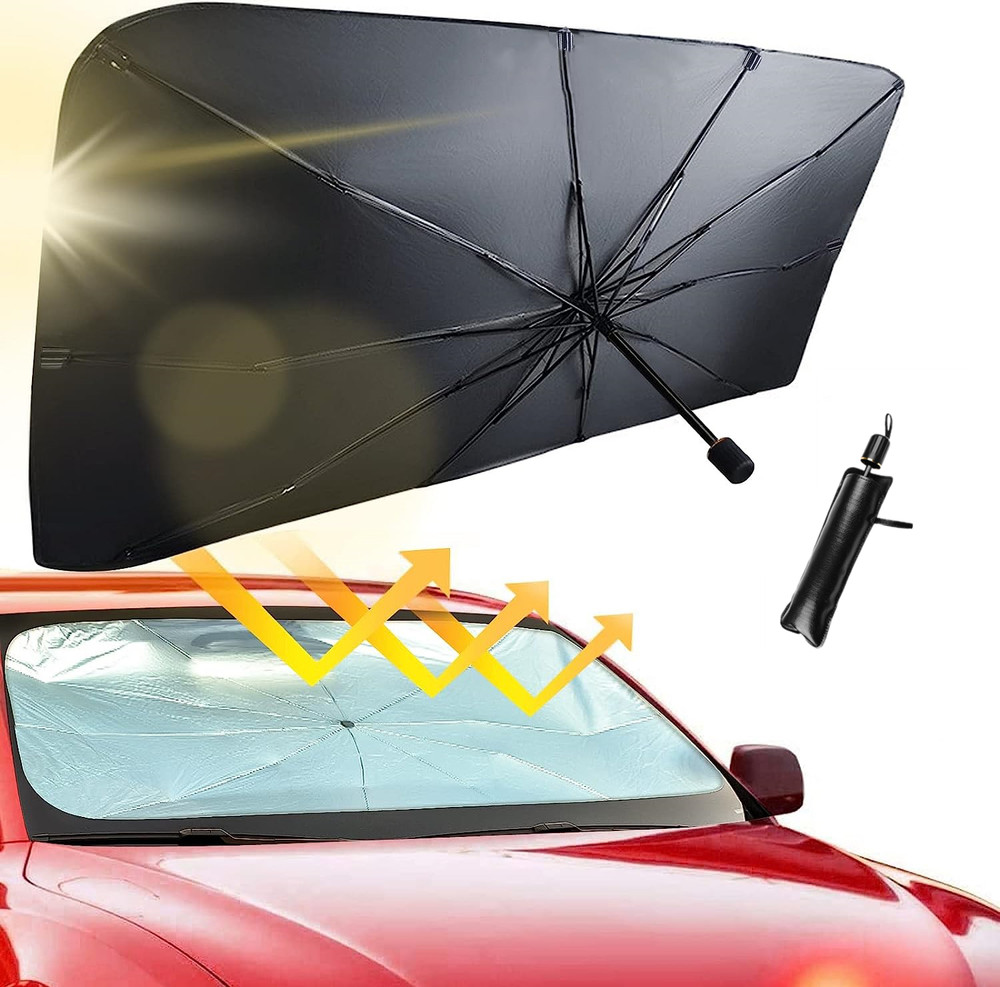 Audi Car SUV Foldable Windshield Umbrella Sun Shade for UV Protection and Heat Block