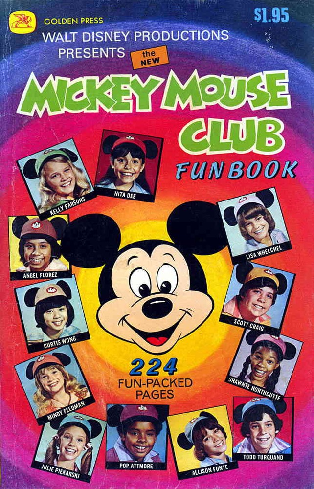 New Mickey Mouse Club Fun Book TPB #1 FN; Golden Press | we combine shipping