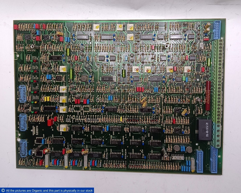 Baumuller 3.8107H I/O Control Board PCB 38107H Baumueller Nuernberg #F22