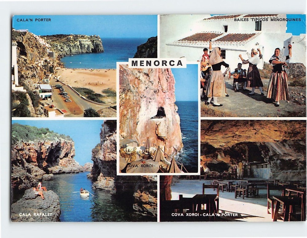 Postcard Menorca Spain