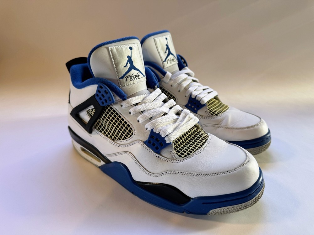 Nike Air Jordan 4 Retro Motorsports Size 11 308497-117 [FLASH SALE]