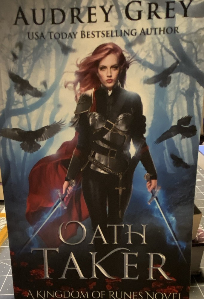 Audrey Grey Oath Taker Kingdom of Runes Novel Paperback English YA Fantasy