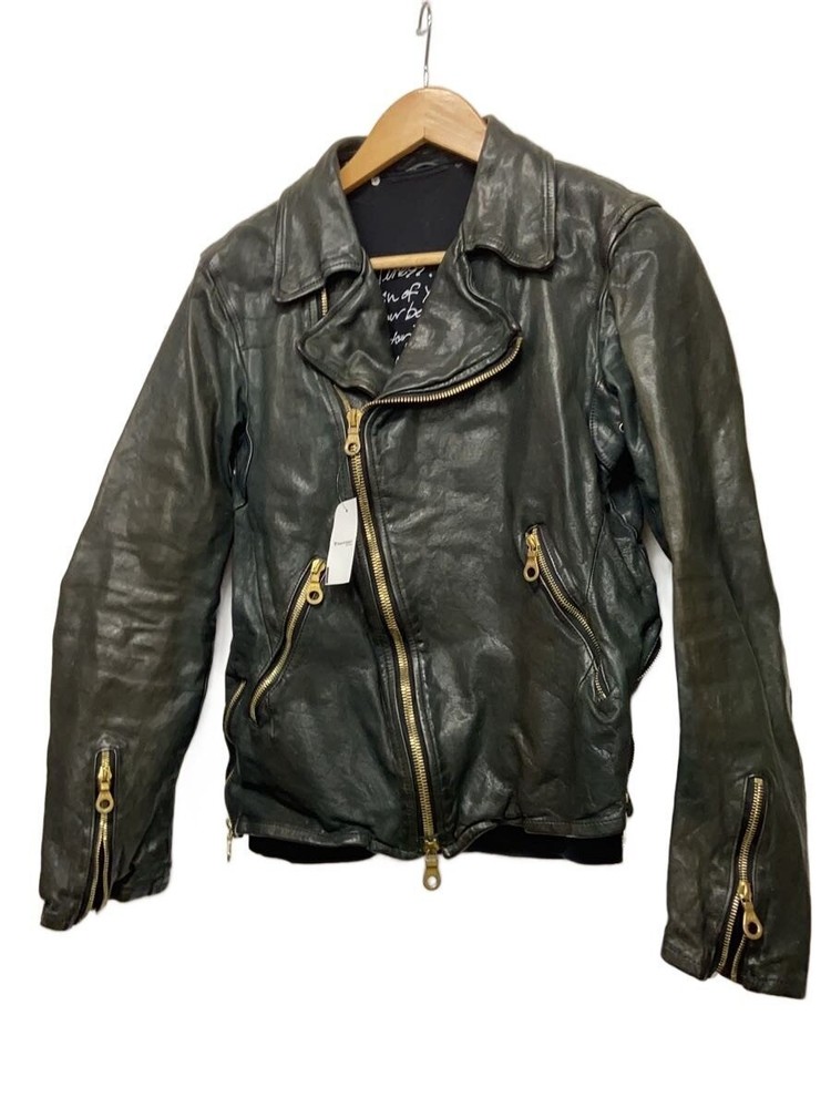 Isamu Katayama Backlash Double Riders Jacket/M/Cowhide/1254-02// 3483