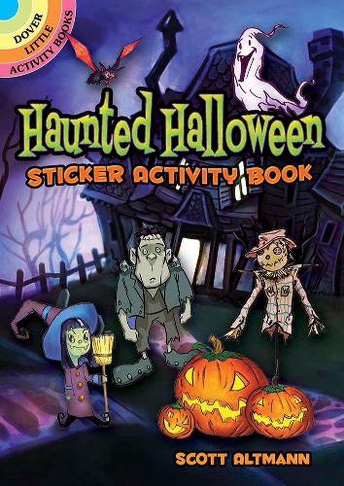 Haunted Halloween Sticker Activity Book by Scott Altmann (English) Paperback Boo