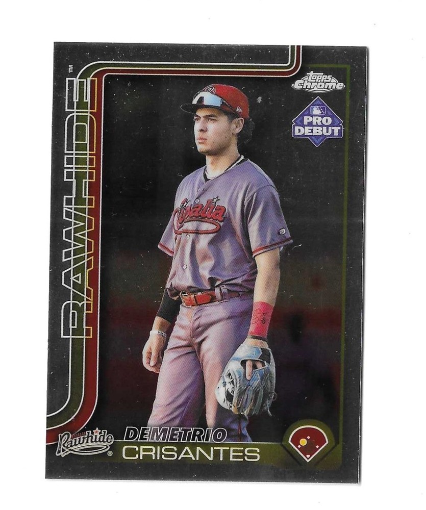 2025 Topps Pro Debut - Chrome Demetrio Crisantes #PDC-126 (RC)