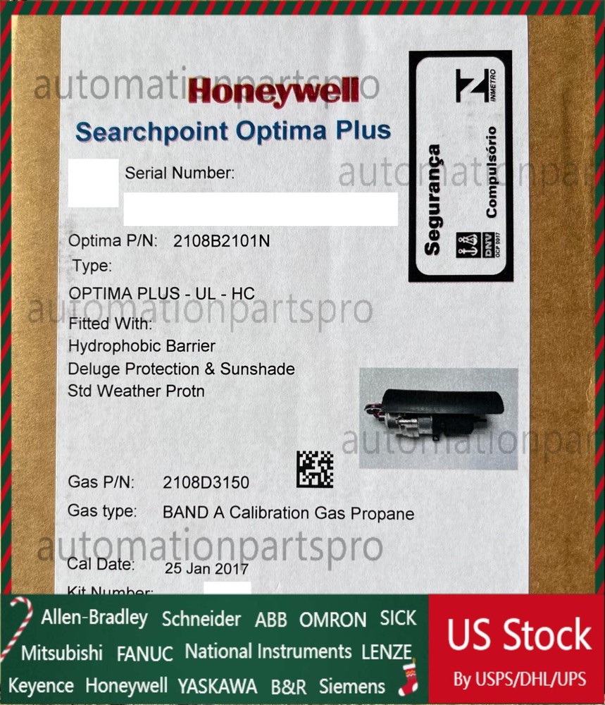 NEW Honeywell 2108B2101N Searchpoint Optima Plus Infrared Gas Detector 2108D3150