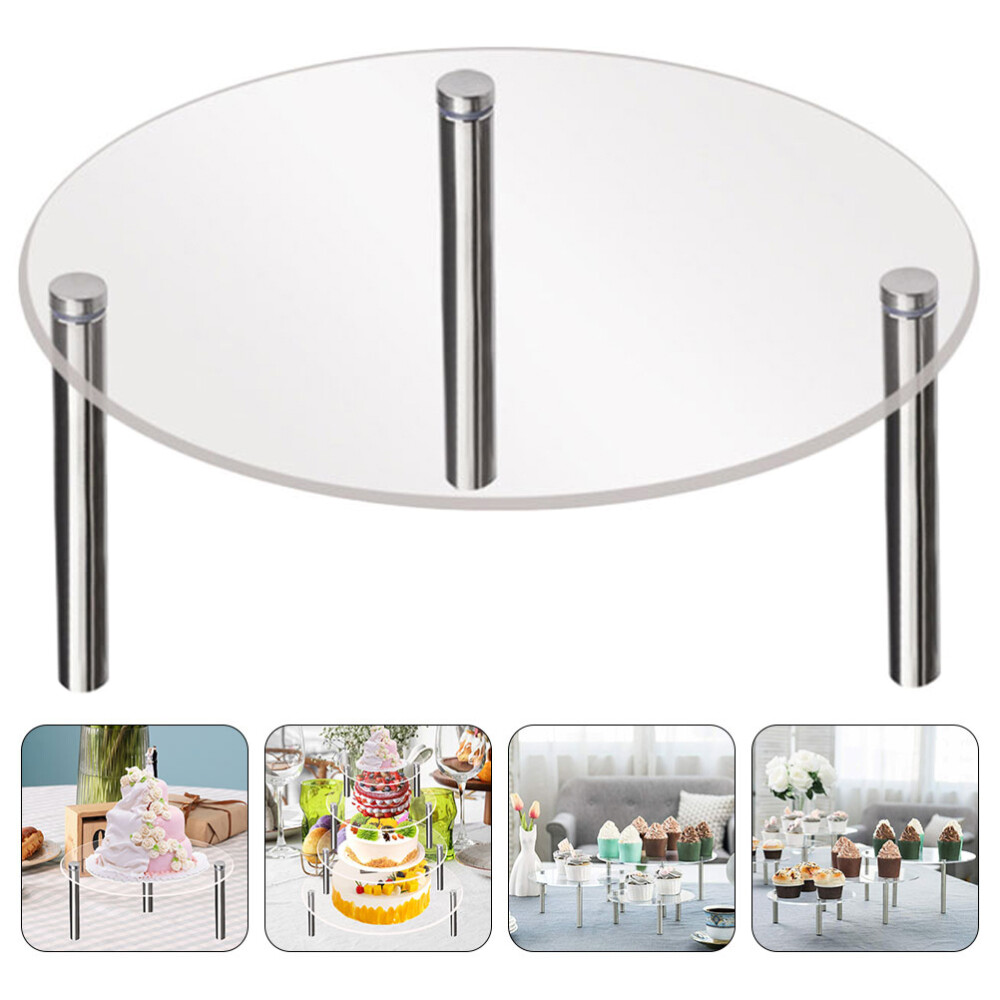 3-tier dessert stand for cakes cupcakes and food displays