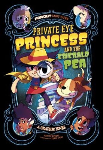 Private Eye Princess and the Emerald Pea: A Graphic Novel by Martin Powell: New