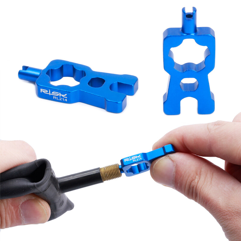 Bike Valve Core Installation Tool for Schrader and Presta Tire Nuts Removal  