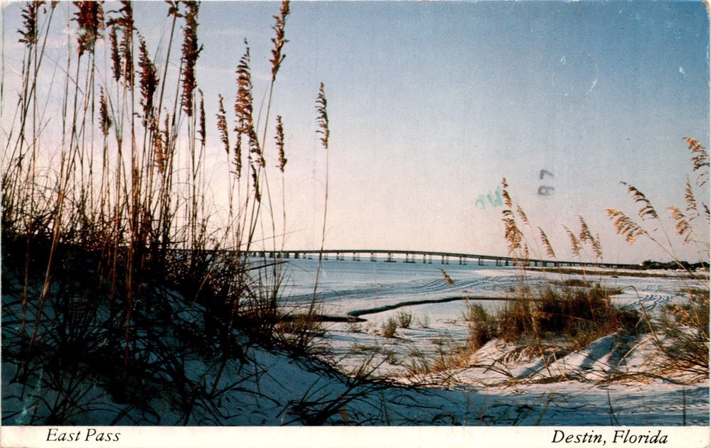 East Pass, Destin, Florida, Sr. Carolyn Thomas, Florida, USA, Postcard