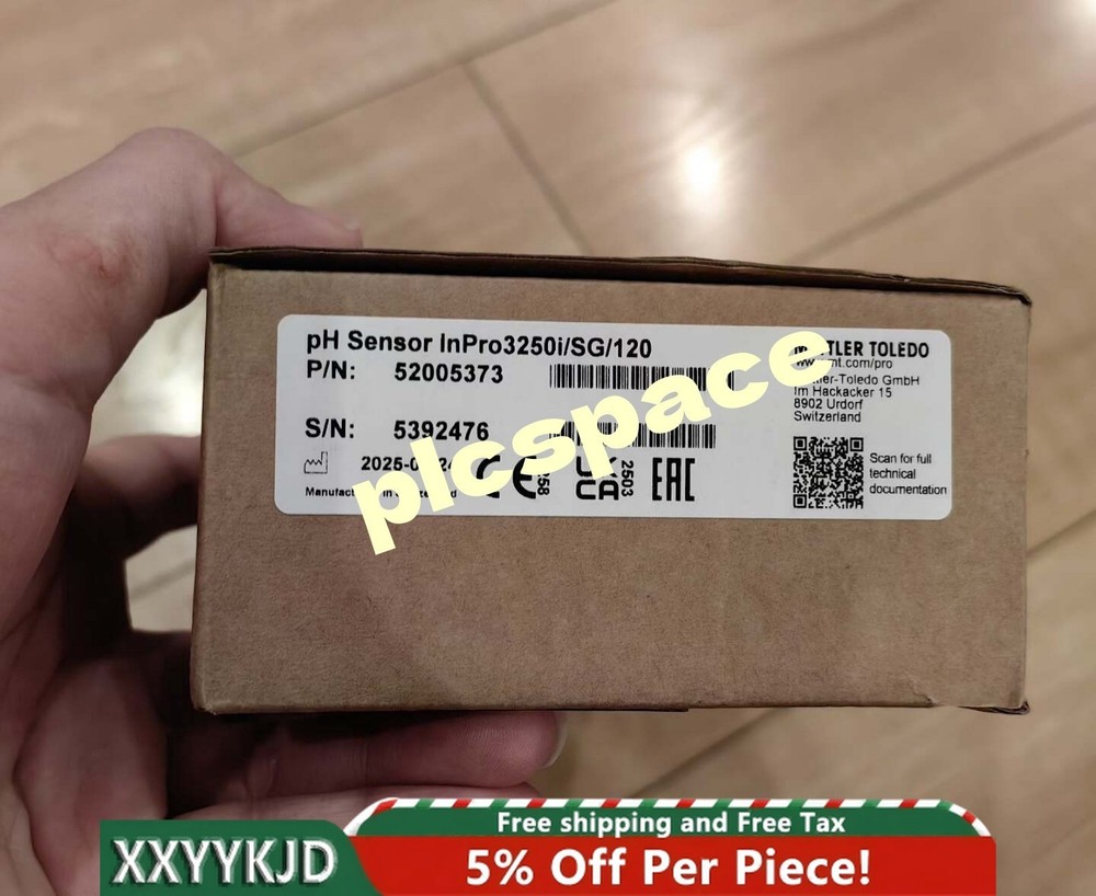 InPro3250i/SG/120 52005373 pH Sensor Brand new DHL