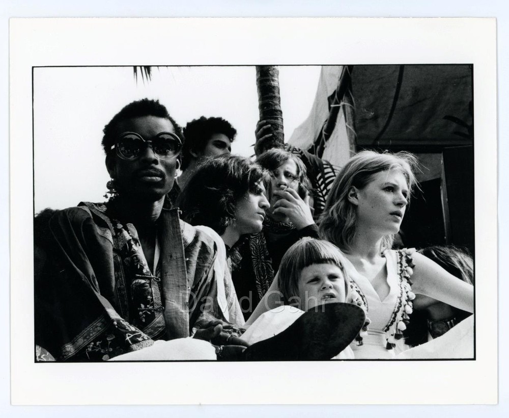 69 Marianne Faithful Hyde Park London Rolling Stones Concert Original Photo B770