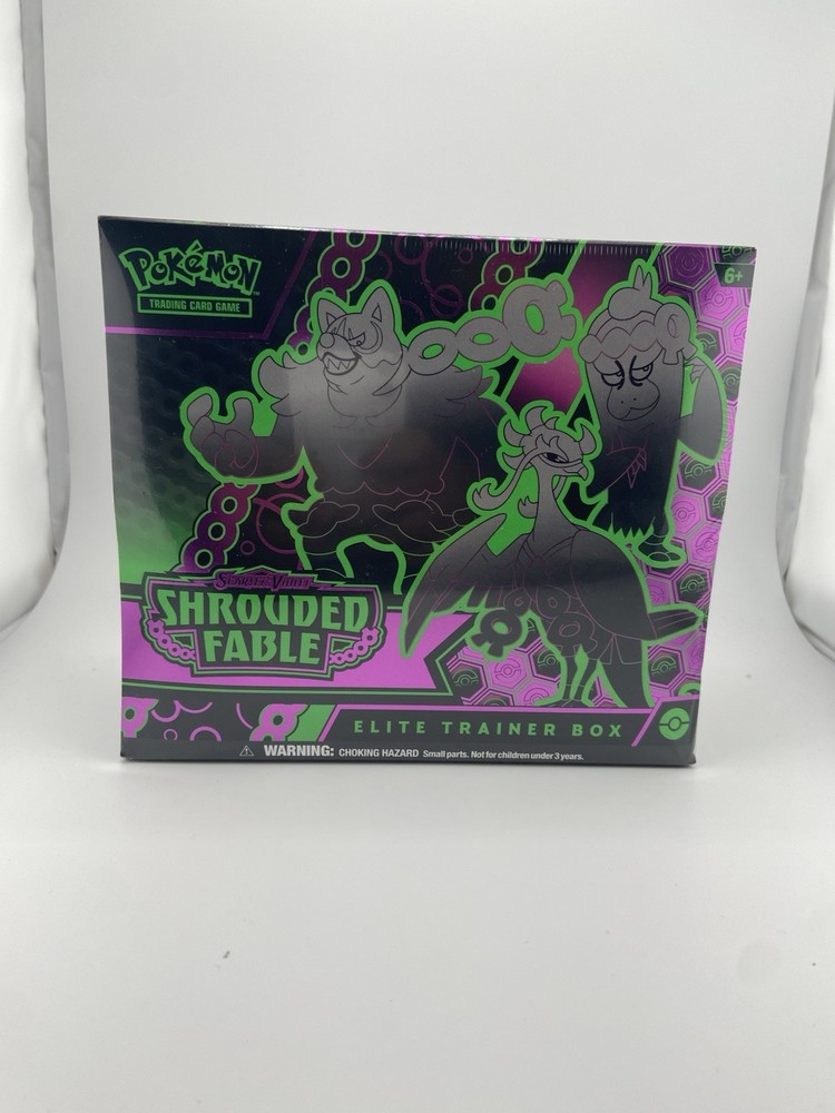 Pokémon TCG Shrouded Fable Pokemon Center ETB Elite Trainer Box SEALED New MINT