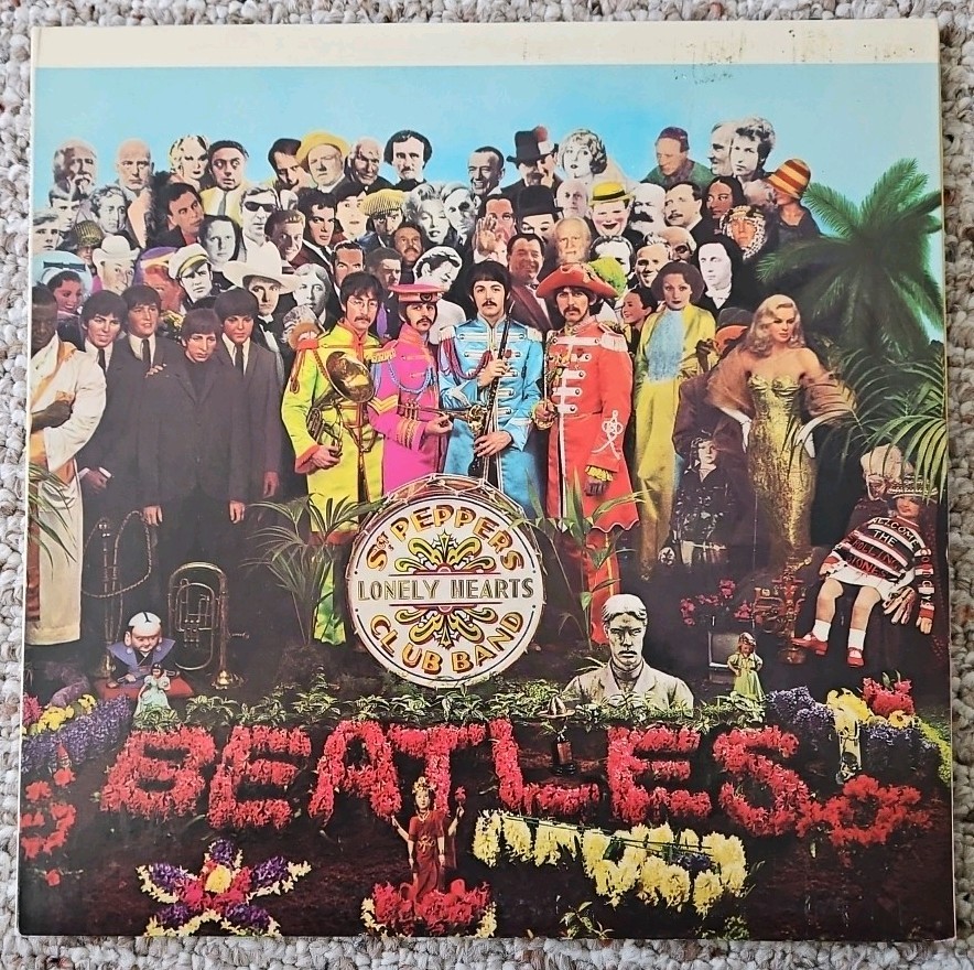 The Beatles Sgt. Pepper's Lonely Hearts Club Band Vinyl LP Record Album