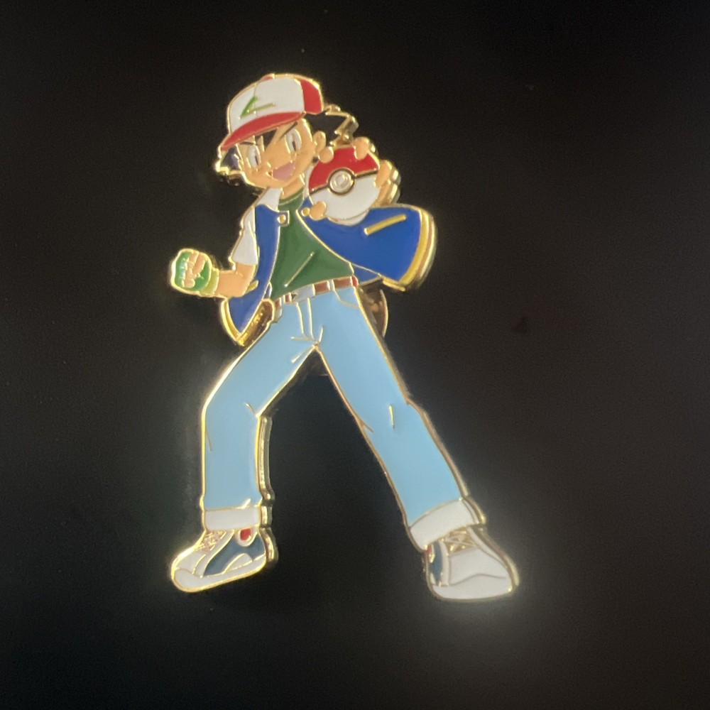Pokemon Bioworld Boxlunch Exclusive Ash Ketchum Pin