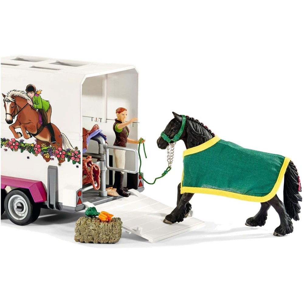 Horse Club Truck and Trailer Playset - 38PC Horse Toy Set