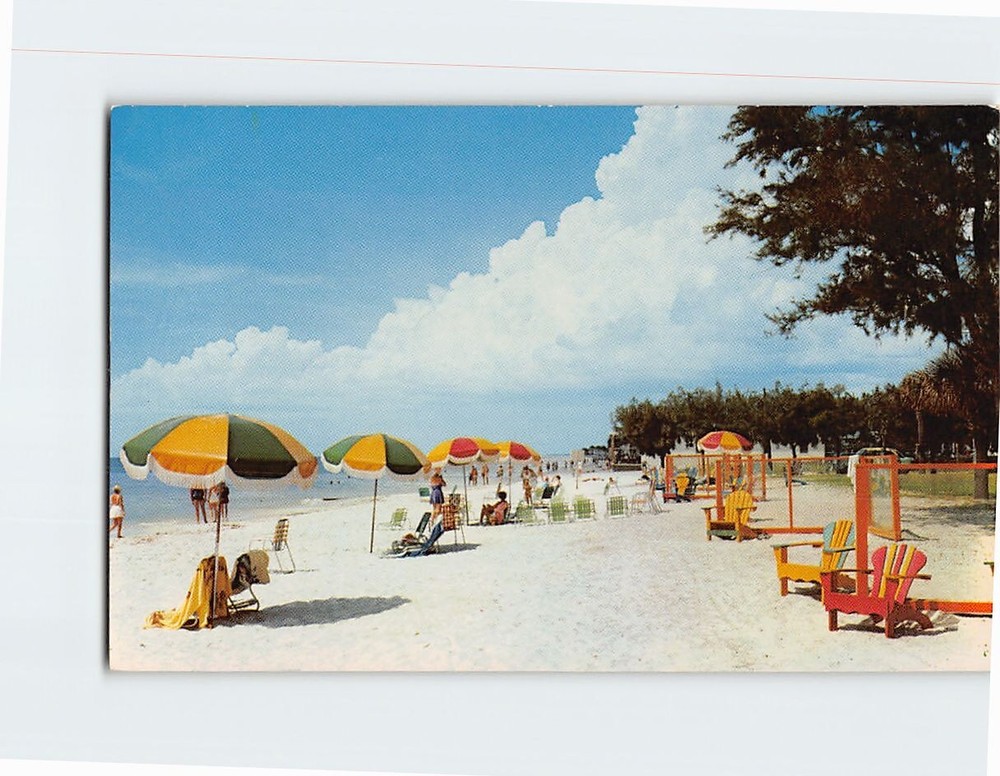 Postcard Beach At The Clearwater Beach Resort Clearwater Florida USA