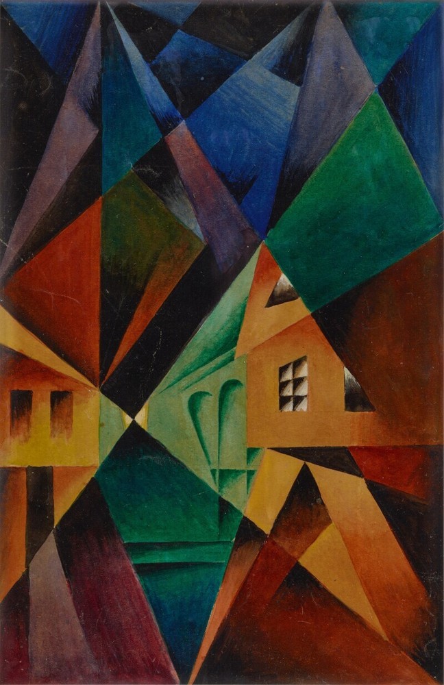 The Street By Georg Scholz - Quality Matte Print - FRAME ME 13x19