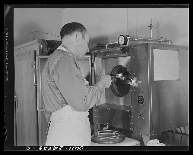 Chicago Illinois 1943 Capt S.G. Dunlap U.S. Army Quartermaster Depot Laboratory