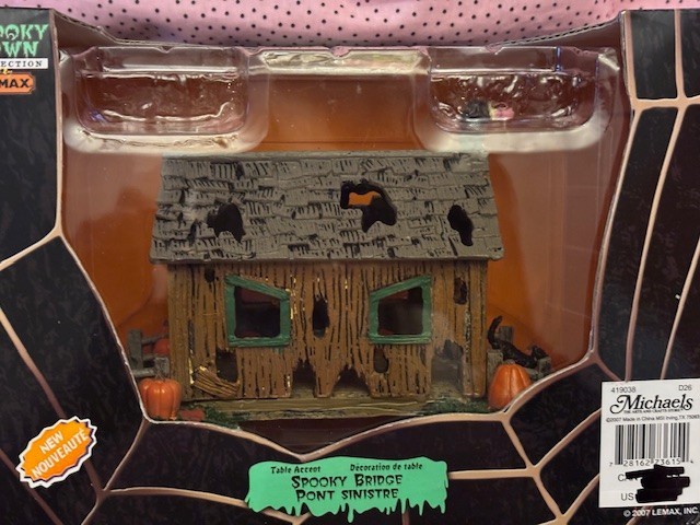 Lemax Spooky Town Sleepy Hollow Spooky Bridge 73615