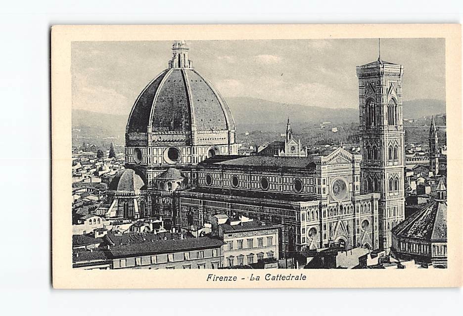 Postcard La Cattedrale Florence Italy