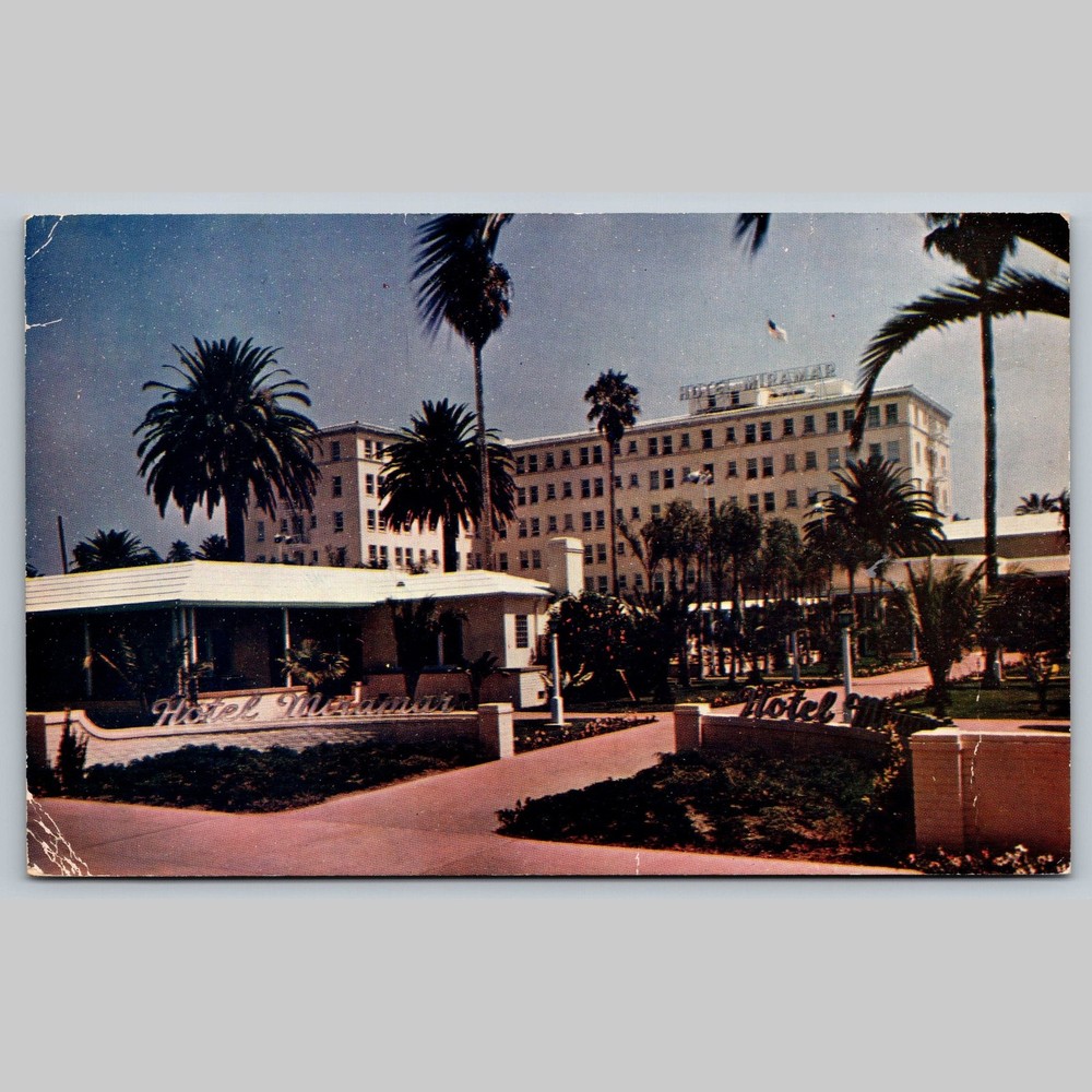 Postcard Hotel Miramar Santa Monica California Tourism
