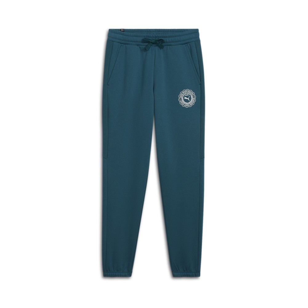 PUMA Vintage Sport Drawstring Sweatpants Mens Green Casual Athletic Bottoms 6834