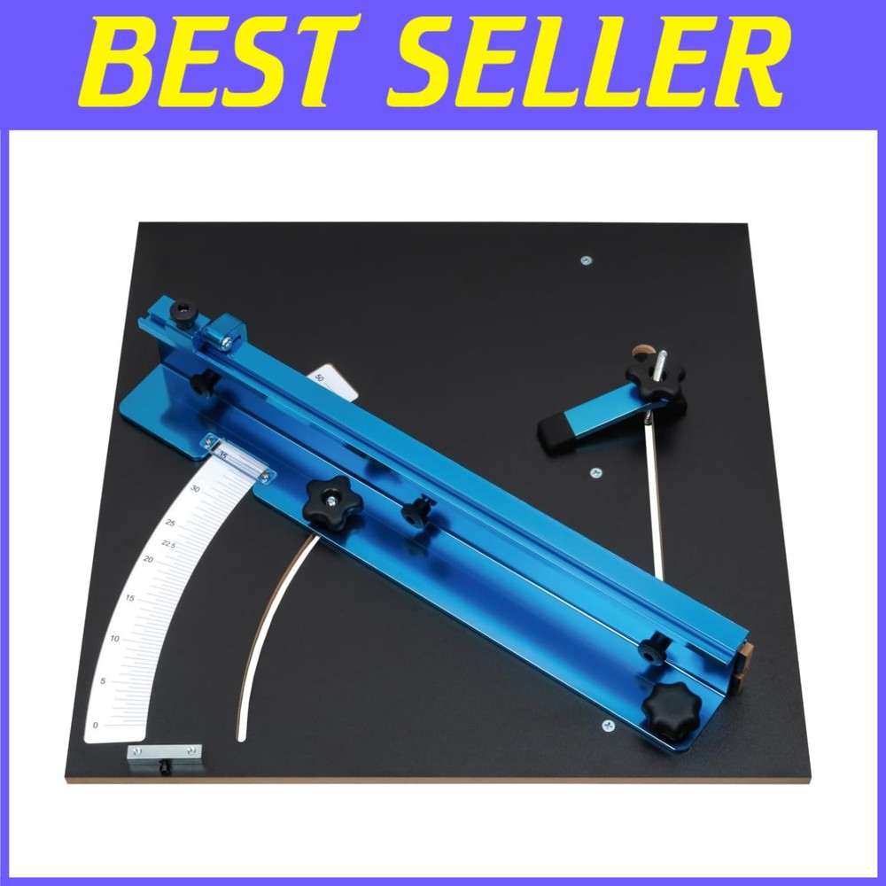 Accurate 90-Degree Table Saw Crosscut Sled with Safety Features and Easy Setup-image