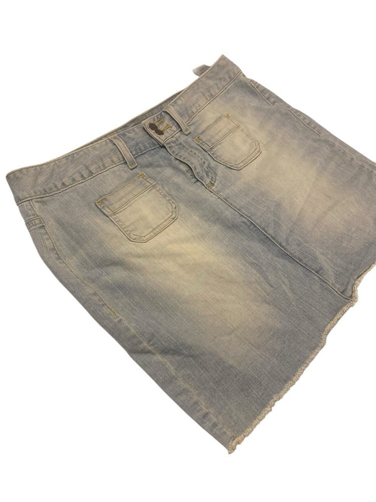 Vintage Tommy Hilfiger Woman Women’s Denim Jean Skirt Size 14 90s y2k