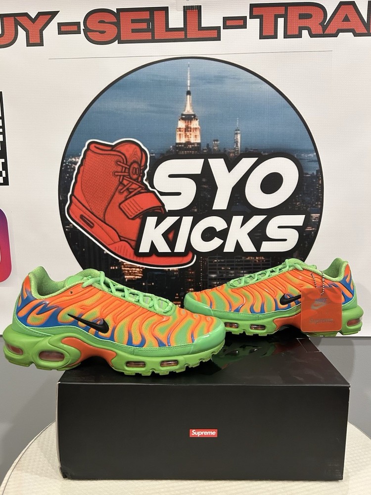 Size 9 - Nike Supreme x Air Max Plus TN Mean Green