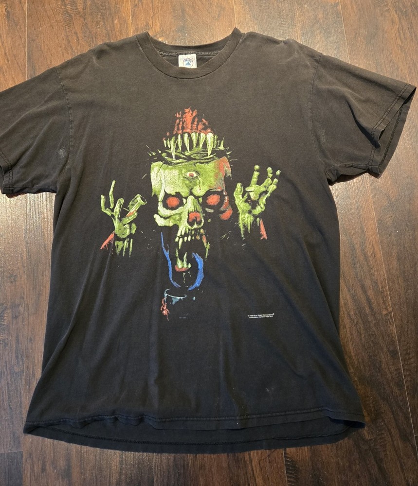Delta Pro Weight Deicide I Am No One Graphic Print Black T-Shirt Men's Size L