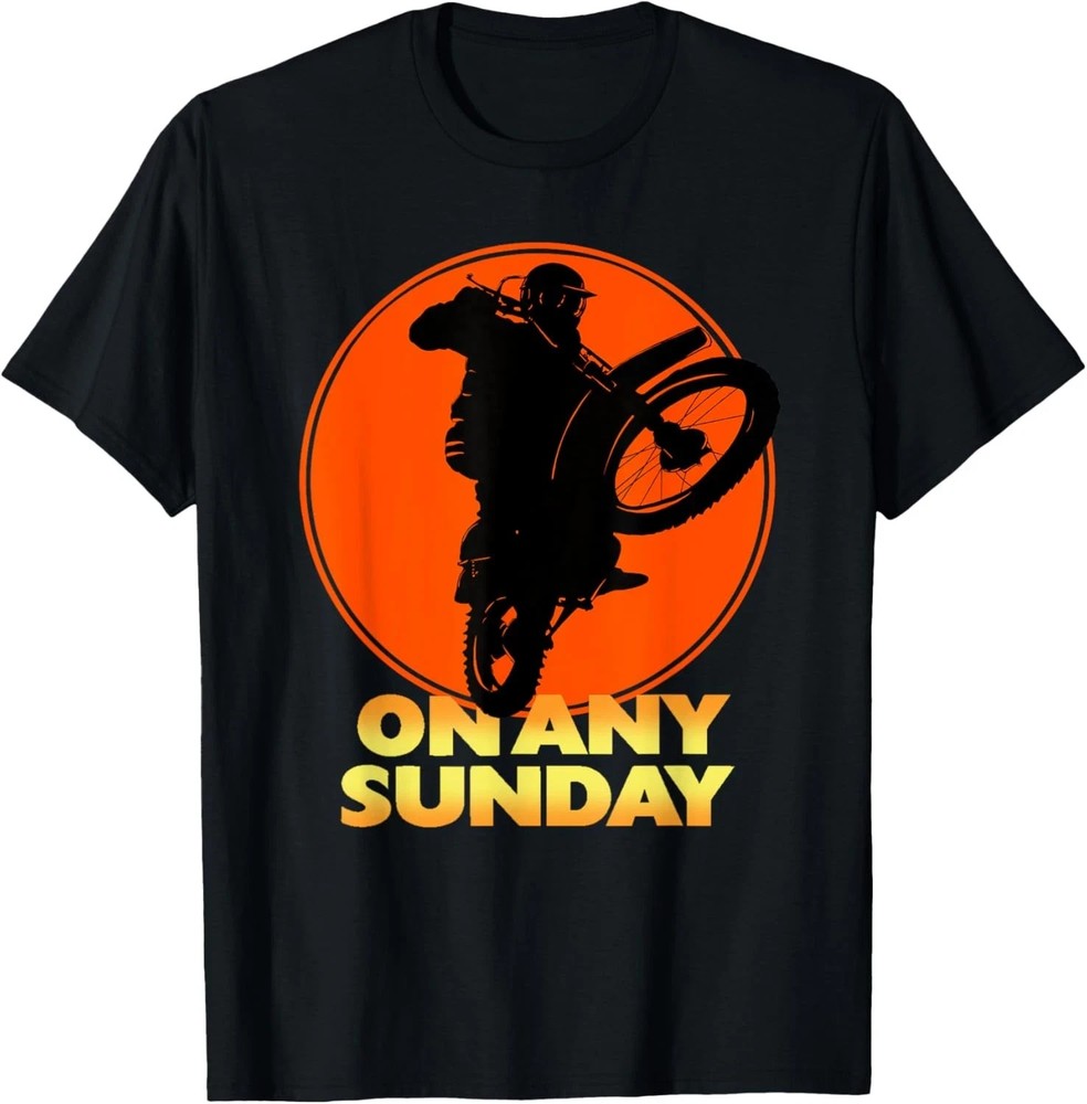 On Any Sunday T-Shirt – Vintage Motorcycle Racing Motocross Biker Movie Tee