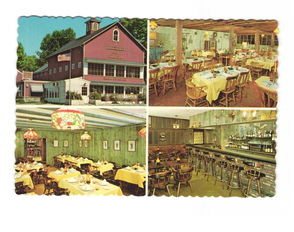 Karl's Country Kitchen Restaurant Stamford CT vintage postcard unposted
