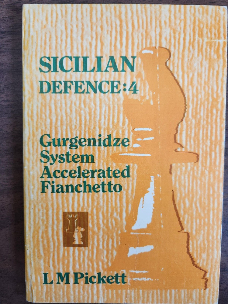 chess opening Sicilian Accelerated Dragon Gurgenidze tree fragments paperback