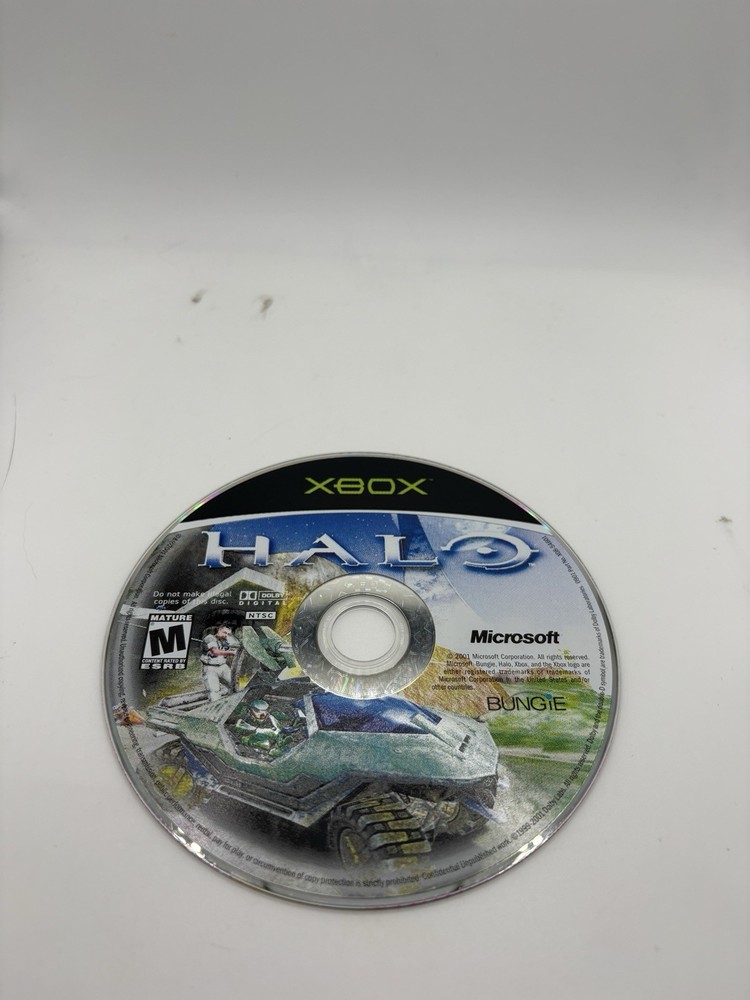 Original Xbox Halo Combat Evolved BL 1st Print Disc Only
